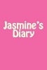 Jasmine's Diary - A 6 X 9 Blank Notebook (Paperback) - Inspirational Motivational Books Photo