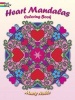 Heart Mandalas Coloring Book (Paperback) - Marty Noble Photo