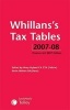 Whillan's Tax Tables 2007-08 (Paperback, Finance Act ed) - Mary Hyland Photo