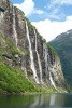 A Lovely View of Seven Sisters Waterfall in Norway Journal - 150 Page Lined Notebook/Diary (Paperback) - Cs Creations Photo