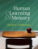 Human Learning and Memory (Paperback) - David A Lieberman Photo