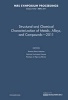 Structural and Chemical Characterization of Metal Alloys and Compounds - 2011: Volume 1372 (Hardcover) - Ramiro Perez Campos Photo