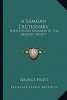 A Samoan Dictionary - With a Short Grammar of the Samoan Dialect (Paperback) - George Pratt Photo