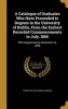 A Catalogue of Graduates Who Have Proceeded to Degrees in the University of Dublin, from the Earliest Recorded Commencements to July, 1866 - With Supplement to December L6, L868 (Hardcover) - Dublin Trinity College Dublin Photo