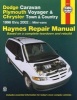 Dodge Caravan, Plymouth Voyager and Chrysler Town and Country Automotive Repair Manual - 1996 to 2002 (Paperback, 3rd Revised edition) - LAlan LeDoux Photo