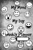 My Mood My Day Weekly Planner - 12-Month Calendar, Dairy, Mood Tracker (Paperback) - Susan Lower Photo