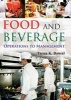 Food and Beverage - Operations to Management (Paperback) - Tarun Bansal Photo