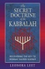 The Secret Doctrine of the Kabbalah - Recovering the Key to Hebraic Sacred Science (Paperback, Original) - Leonora Leet Photo