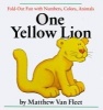 Van Fleet Matthew : One Yellow Lion (HB) (Hardcover, 1st ed) - Matthew Van Fleet Photo