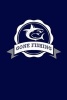 Gone Fishing - Cool Shark Writing Journal Lined, Diary, Notebook for Men & Women (Paperback) - Journals and More Photo