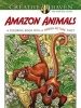 Creative Haven Amazon Animals - A Coloring Book with a Hidden Picture Twist (Paperback) - Jan Sovak Photo