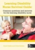 Learning Disability Nurse Survival Guide - Common Questions and Answers for the Learning Disability Nurse (Paperback) - David Dalby Photo