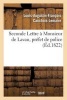 Seconde Lettre a Monsieur de Lavau, Prefet de Police (French, Paperback) - Cauchois Lemaire L A F Photo