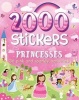 2000 Stickers Princesses - 36 Pink and Sparkly Activities! (Paperback) -  Photo