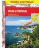 Spain / Portugal  Atlas (Spiral bound) - Marco Polo Photo