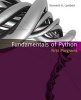 Fundamentals Of Python (Paperback) - Kenneth Alfred Lambert Photo