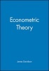 Econometric Theory (Paperback) - James Davidson Photo
