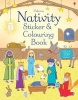 Nativity Sticker and Colouring Book (Paperback) - Felicity Brooks Photo