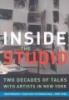 Inside the Studio - Talks with New York Artists (Paperback, New) - Judith Richards Photo