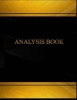 Centurion Analysis/Accounts Book, 12 Columns, 120 Pages (8.5 X 11) Inches - Analysis Book, Logbook, Financial Records, Journals, Black and Gold Cover (Paperback) - Centurion Logbooks Photo