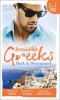 Irresistible Greeks: Dark and Determined - The Kanellis Scandal / the Greek's Acquisition / Along Came Twins... (Paperback) - Michelle Reid Photo