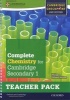 Complete Chemistry for Cambridge Secondary 1 Teacher Pack - For Cambridge Checkpoint and Beyond (Spiral bound) - Philippa Gardom Hulme Photo