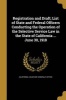 Registration and Draft; List of State and Federal Officers Conducting the Operation of the Selective Service Law in the State of California ... June 30, 1918 (Paperback) - California Adjutant Generals Office Photo