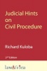 Judicial Hints on Civil Procedure (Paperback, 2nd) - Richard Kuloba Photo