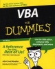 VBA For Dummies (Paperback, 5th Revised edition) - John Paul Mueller Photo