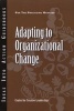 Adapting to Organizational Change (Paperback) - Center for Creative Leadership CCL Photo