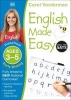 English Made Easy Early Writing Preschool Ages 3-5, Ages 3-5 preschool (Paperback) - Carol Vorderman Photo