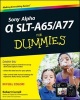 Sony Alpha SLT-A65/A77 For Dummies (Paperback) - Robert Correll Photo