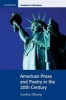 American Prose and Poetry in the 20th Century (Paperback) - Caroline Zilboorg Photo