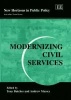 Modernizing Civil Services (Hardcover) - Tony Butcher Photo