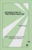 Introduction to Time Series Analysis (Paperback) - Mark Pickup Photo