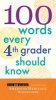 100 Words Every 4th Grader Should Know (Paperback) - Editors of the American Heritage Dictionaries Photo