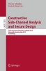 Constructive Side-Channel Analysis and Secure Design (Paperback, 2012) - Werner Schindler Photo