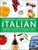 Complete Language Pack Italian - Learn in Just 15 Minutes a Day (Hardcover) - Dk Photo