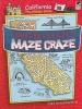 United States Maze Craze (Paperback, Green) - Viki Woodworth Photo