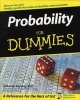Probability For Dummies (Paperback) - Deborah J Rumsey Photo