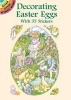 Decorating Easter Eggs Stickers (Paperback) - Joan OBrien Photo