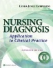 Nursing Diagnosis - Application to Clinical Practice (Paperback, 15th) - Lynda Juall Carpenito Photo