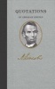 Quotations of  (Hardcover, 1st ed) - Abraham Lincoln Photo