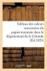 Tableau Des Valeurs Successives Du Papier-Monnaie Dans Le Departement de La Gironde (Ed.1820) (French, Paperback) - Sans Auteur Photo