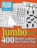  Jumbo Puzzle Book - 400 Brain Games for Every Day (Paperback) - USA Today Photo