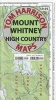 Mount Whitney Trail Map (Sheet map, folded) - Tom Harrison Photo