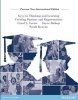 Keys to Thinking and Learning - Creating Options and Opportunities (Paperback, Pearson New International Edition) - Carol J Carter Photo