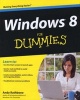 Windows 8 For Dummies (Paperback, New) - Andy Rathbone Photo