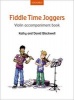 Fiddle Time Joggers Violin Accompaniment Book (Sheet music) - Kathy Blackwell Photo