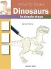 How to Draw Dinosaurs - in Simple Steps (Paperback) - Dandi Palmer Photo